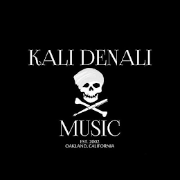 KALI DENALI MUSIC EST. 2002 OAKLAND, CA logo