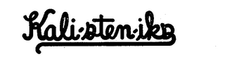 KALI-STEN-IKS logo