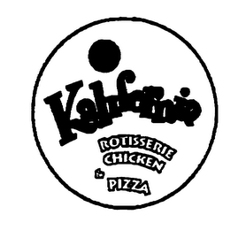 KALIFORNIA ROTISSERIE CHICKEN AND PIZZA logo