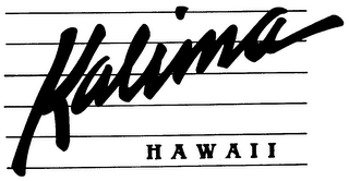 KALIMA HAWAII logo