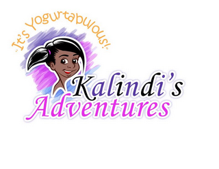 KALINDI'S ADVENTURES "IT'S YOGURTABULOUS!" logo
