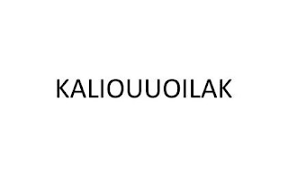 KALIOUUOILAK logo