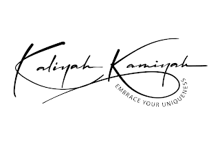 KALIYAH KAMIYAH EMBRACE YOUR UNIQUENESS logo