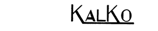 KALKO logo
