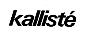 KALLISTE logo