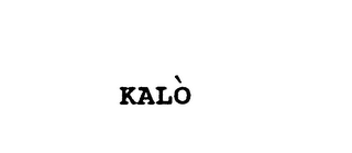KALO logo