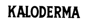 KALODERMA logo