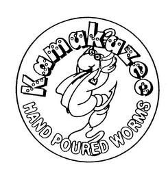 KAMAKAZEE HAND POURED WORMS logo