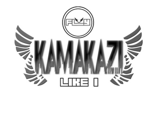 KAMAKAZI LIKE I FLY logo