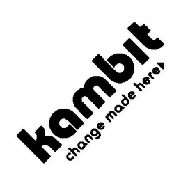 KAMBIT CHANGE MADE HERE logo