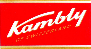 KAMBLY OF SWITZERLAND logo