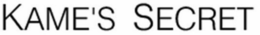KAME'S SECRET logo