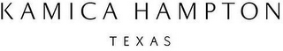 KAMICA HAMPTON TEXAS logo