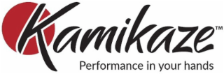 KAMIKAZE PERFORMANCE IN YOUR HANDS logo