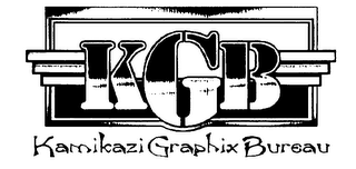 KAMIKAZI GRAPHIX BUREAU: KGB logo