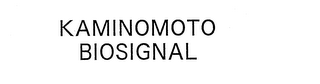 KAMINOMOTO BIOSIGNAL logo