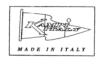 KAMPI ITALY MADE IN ITALY logo