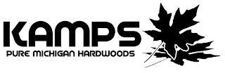 KAMPS PURE MICHIGAN HARDWOODS logo
