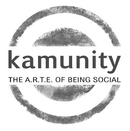 KAMUNITY THE A.R.T.E. OF BEING SOCIAL logo