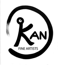 KAN FINE ARTISTS logo