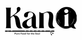 KAN I PURE FOOD FOR THE SOUL logo