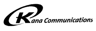 KANA COMMUNICATIONS logo