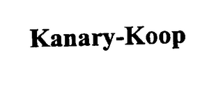 KANARY-KOOP logo