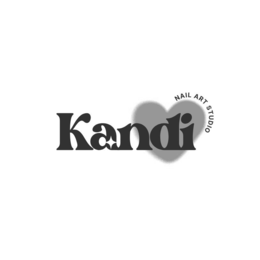 KANDI NAIL ART STUDIO logo