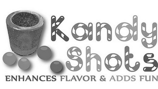 KANDY SHOTS ENHANCES FLAVOR & ADDS FUN logo