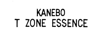 KANEBO T ZONE ESSENCE logo