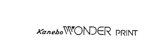 KANEBO WONDER PRINT