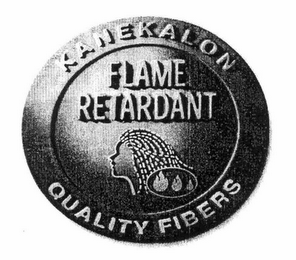 KANEKALON QUALITY FIBERS FLAME RETARDANT logo