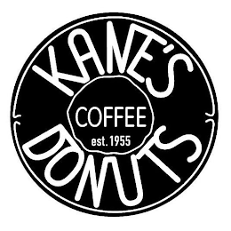 KANE'S DONUTS COFFEE EST. 1955 logo