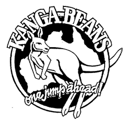 KANGA BEANS ONE JUMP AHEAD! logo