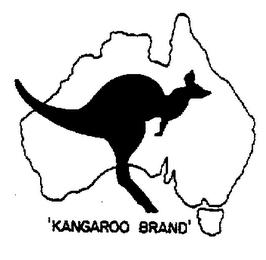 "KANGAROO BRAND" logo