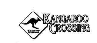 KANGAROO CROSSING AUSTRALIAN ORIGINALS logo