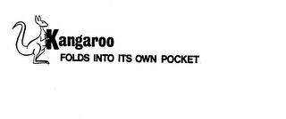 KANGAROO FOLDS INTO ITS OWN POCKET logo