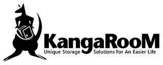 KANGAROOM UNIQUE STORAGE SOLUTIONS FOR AN EASIER LIFE logo
