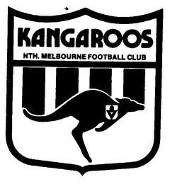 KANGAROOS NTH. MELBOURNE FOOTBALL CLUB logo