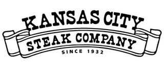 KANSAS CITY STEAK COMPANY SINCE 1932 logo