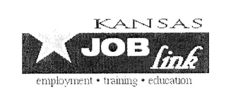 KANSAS JOB LINK EMPLOYMENT.TRAINING. EDUCATION logo
