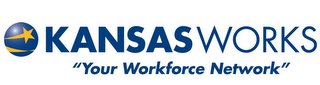 KANSASWORKS "YOUR WORKFORCE NETWORK" logo