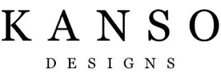 KANSO DESIGNS logo
