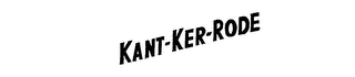 KANT-KER-RODE logo