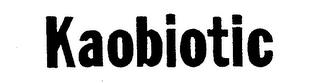 KAOBIOTIC logo