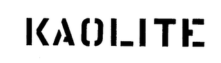 KAOLITE logo