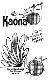 KAONA logo