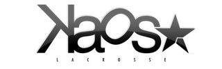 KAOS LACROSSE logo