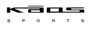KAOS SPORTS logo