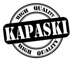 KAPASKI HIGH QUALITY HIGH QUALITY logo